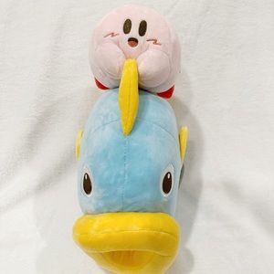 Kirby - pupupu friends - Cain and Kirby Plushy